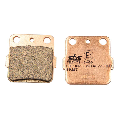 Plaquettes de Frein SBS - métal fritté - 592SI