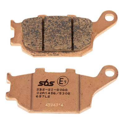 Plaquettes de Frein SBS - métal fritté - 657LS