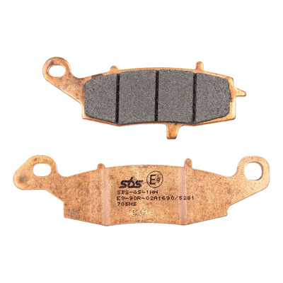Plaquettes de Frein SBS - métal fritté - 705HS