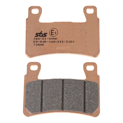 Plaquettes de Frein SBS - métal fritté - 734HS