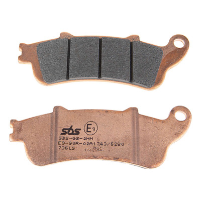 Plaquettes de Frein SBS - métal fritté - 736LS