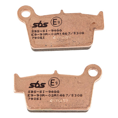 Plaquettes de Frein SBS - métal fritté - 790SI
