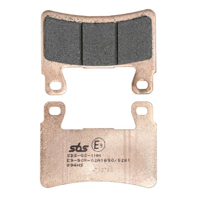 Plaquettes de Frein SBS - métal fritté - 894HS