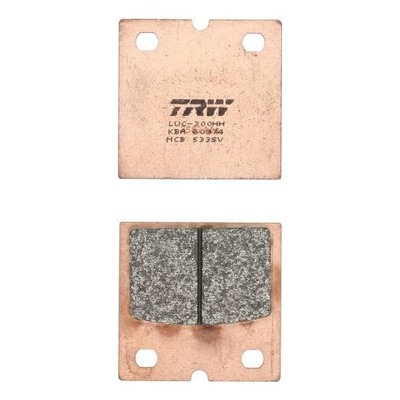 Plaquettes de Frein TRW - métal fritté - MCB533SV