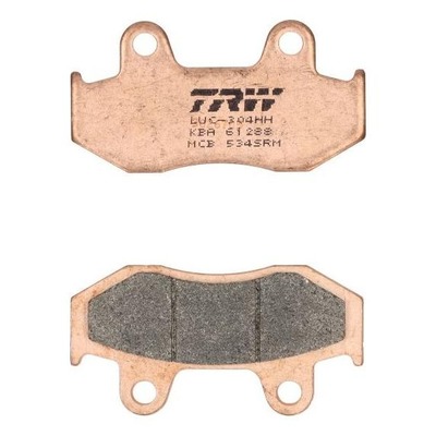 Plaquettes de Frein TRW - métal fritté - MCB534SRM