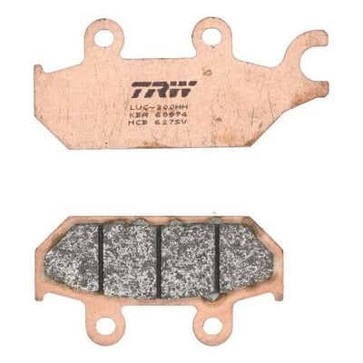 Plaquettes de frein TRW métal fritté MCB627SV