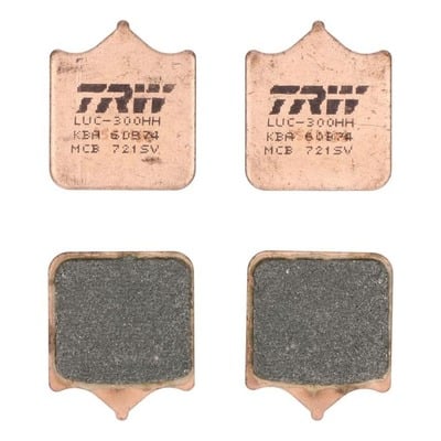 Plaquettes de frein TRW métal fritté MCB721SV