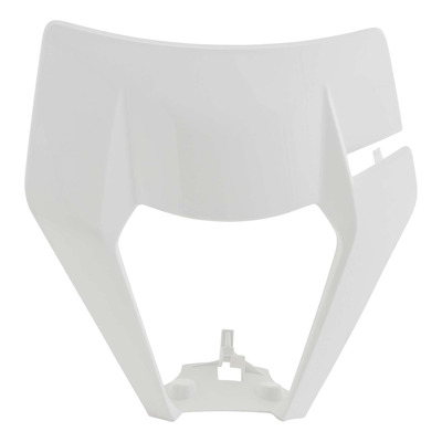 Plastique Plaque Phare ACERBIS Blanc - KTM 250 / 450 EXCF 17-19