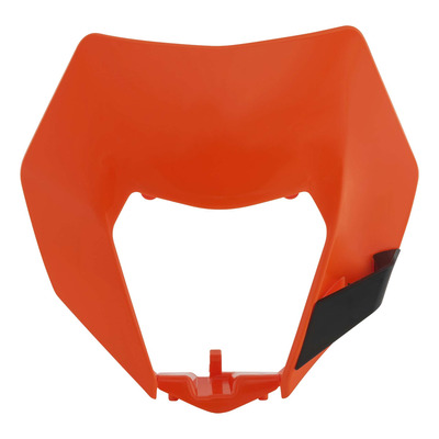 Plastique Plaque Phare ACERBIS Orange - KTM EXC / EXCF 14-16