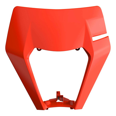 Plastique Plaque Phare POLISPORT Type Origine Orange - KTM EXC / EXCF 17-19
