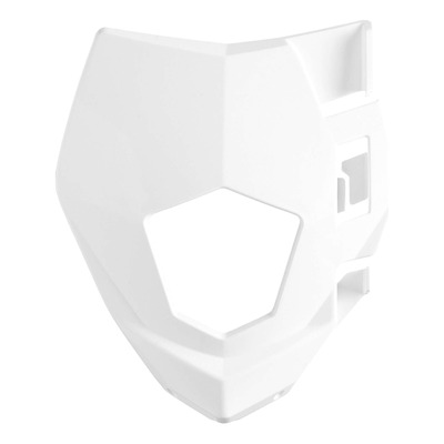 Plastique Plaque Phare POLISPORT Type Origine Blanc - Gasgas EC / EC-E 18-20