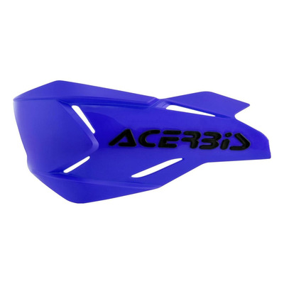 plastique de remplacement Acerbis pour protège-mains X-Factory Bleu/Noir Brillant