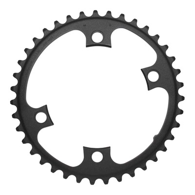 Plateau vélo de route Shimano 105 2x11v intérieur (39 dents) noir