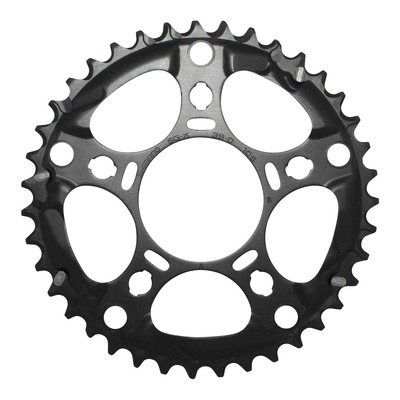 Plateau vélo de route Shimano Ultegra 3x10v milieu (39 dents) noir