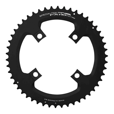 Plateau vélo de route Ta 2x11v (48 à 53 dents) extérieur noir Diam 110mm