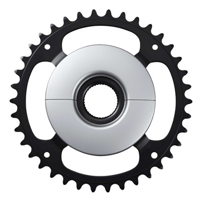 Plateau Vélo Électrique Shimano SM-CRE50 Mono-Plateau Noir