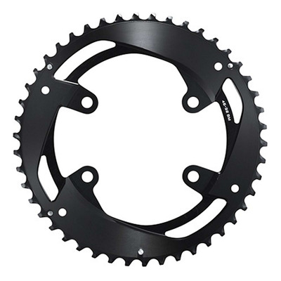 Plateau Vélo Shimano Cues 46 dents Extérieur pour Double Plateaux 11 vitesses