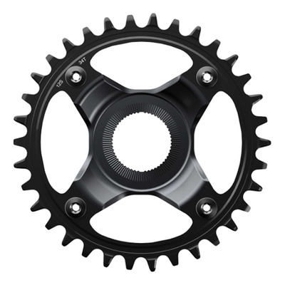 Plateau VTT Électrique Shimano SM-CRE80-SB Mono-Plateau pour 12 vitesses Noir