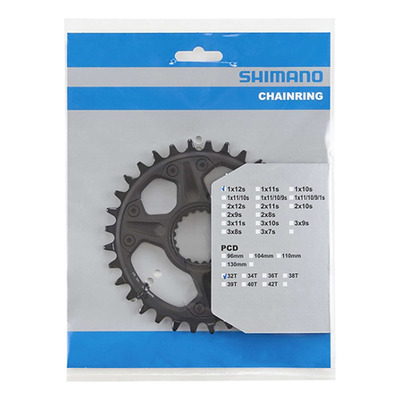 Plateau VTT Shimano Deore 32 dents Monoplateau Direct Mount