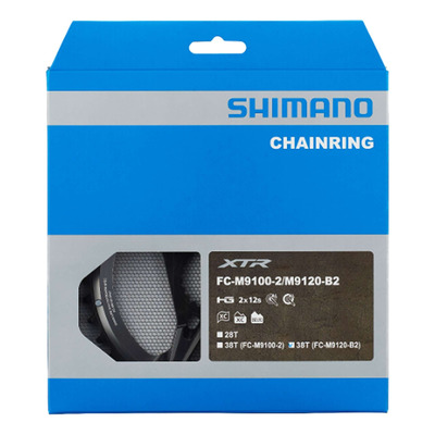 Plateau VTT Shimano XTR pour FC-M9120-B2 38 dents 12 vitesses