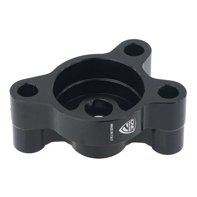 Platine d’adaptation noire pour récepteur d’embrayage CNC Racing Ducati Hypermotard 698 24-26