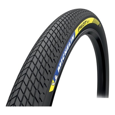 Pneu vélo BMX Michelin Pilot SX competition 20x1.7" Tubeless TS noir