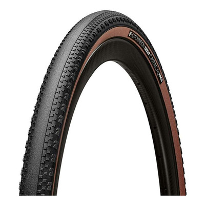 Pneu vélo Gravel Hutchinson Caracal Race 700CX45 TLR Noir / Marron