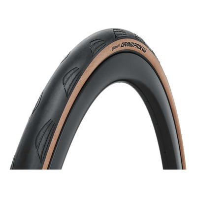 Pneu vélo route Continental Grand Prix Tubeless ready 700x30 Noir/Marron