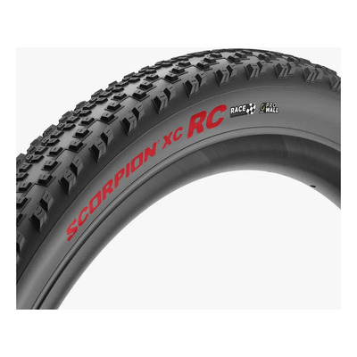 Pneu VTT Pirelli Scorpion Race XC RC Prowall noire et rouge 29"X2,4