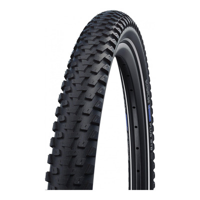 Pneu VTT (VAE) 27,5"x2,25 Schwalbe Marathon Plus renfort noir flanc réfléchissant TR