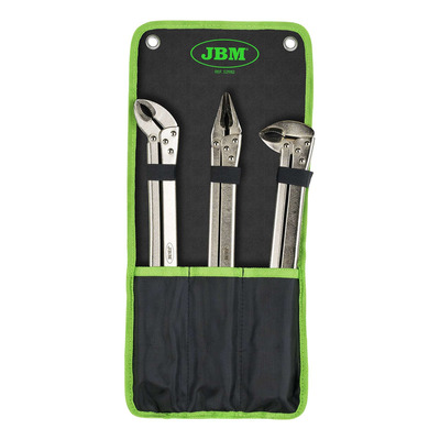 Pochette de 3 pinces etaux JBM extra longues