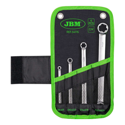 Pochette de 4 clés torx plates JBM