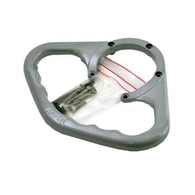 Poignée de réservoir A-SIDER argent pour Suzuki GSX 1300 B-King 07-12
