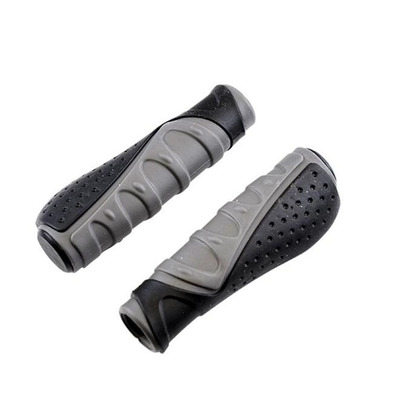 Poignées ergonomiques Clarks noir/gris 130mm noir/gris