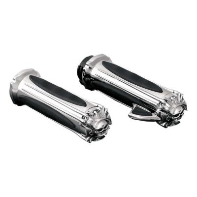 Poignées Kuryakyn Premium Zombie tirage câble Twin-Cam 99-17 chrome