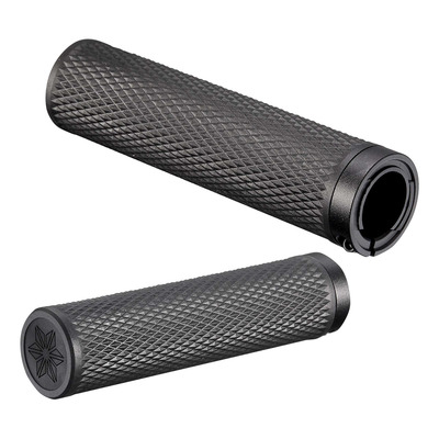 Poignées Supacaz Diamond Kush Ø34mm noir