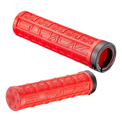 Poignées Supacaz Grizips rouge