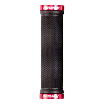 Poignées VTT Reverse Classic Lock-On Ø 29mm rouge