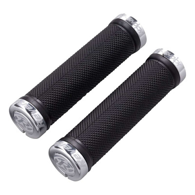 Poignées VTT Reverse R-Shock Lock-On Ø 29mm argent