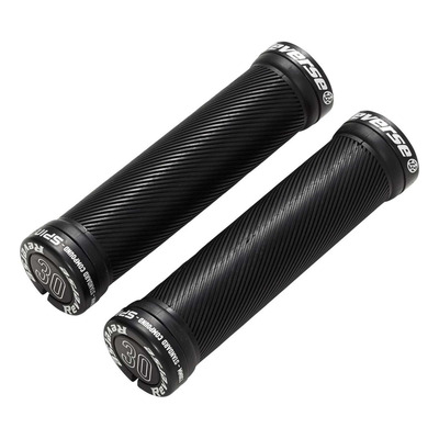 Poignées VTT Reverse Spin Lock-On Ø 30mm noir