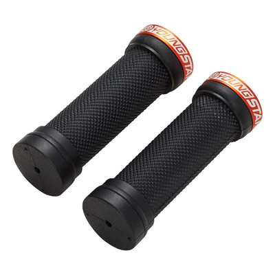 Poignées VTT Reverse Youngstar Lock-On Ø 28mm orange
