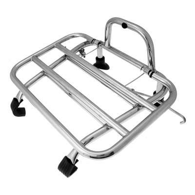 Porte-bagages avant RMS pliant chrome Vespa PX 125/200/LML