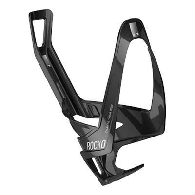 Porte-bidon Elite Rocko Carbone Noir/Blanc