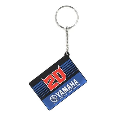 Porte clé Yamaha Factory FQ20 bleu/rouge/noir 2023