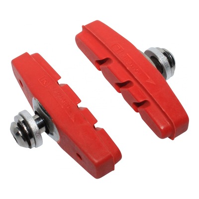 Porte-patins moulés Newton rouge