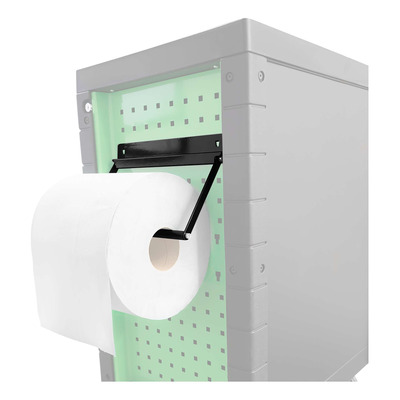 Porte-rouleau papier pour servante d'atelier et panneaux perforés JBM