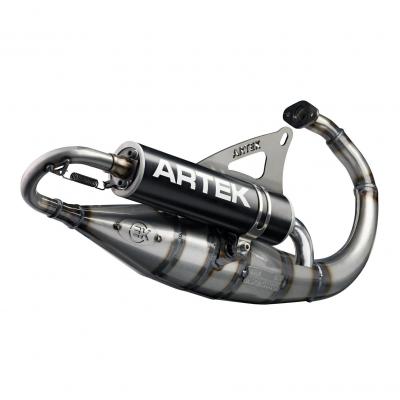 Pot Artek K2 Evo silencieux noir pour MBK Booster/Stunt/Yamaha BW's/Slider