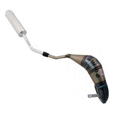 Pot d’échappement Evok Iron Pipe silencieux Shorty aluminium/inox Rieju MRT 50 09-22