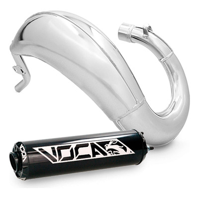 Pot d’échappement Voca Cross Chromed 50/70cc alu noir Sherco SM-R/SE-R