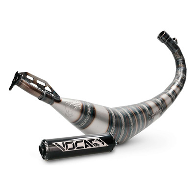 Pot Voca Racing Rookie avec silencieux alu noir anodisé pour Fantic 50